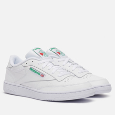 Кроссовки Reebok Club C 85, цвет белый, размер 41 EU