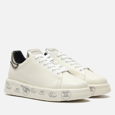 Женские кроссовки Premiata Belle 6548, цвет бежевый, размер 40 EU