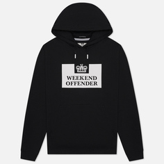 Мужская толстовка Weekend Offender HM Service Classic Hoodie, цвет чёрный, размер L