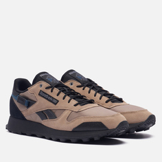 Мужские кроссовки Reebok Classic Leather, цвет бежевый, размер 45.5 EU