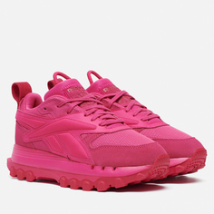 Женские кроссовки Reebok x Cardi B Classic Leather V2, цвет розовый, размер 38.5 EU