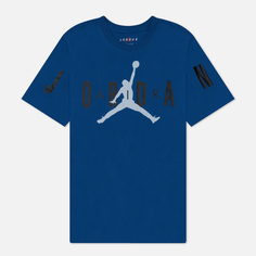 Мужская футболка Jordan Air Stretch, цвет синий, размер M