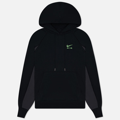 Мужская толстовка Nike Air French Terry Hoodie, цвет чёрный, размер S