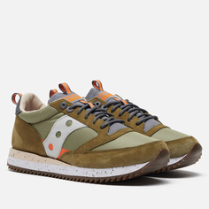 Мужские кроссовки Saucony Jazz 81, цвет оливковый, размер 43 EU