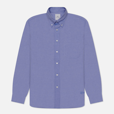Мужская рубашка uniform experiment Giza Oxford B.D., цвет голубой, размер XL