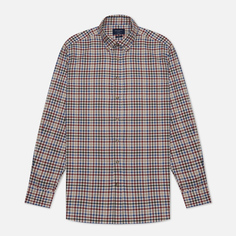 Мужская рубашка Hackett Flannel 3 Colour Gingham, цвет красный, размер M