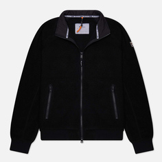 Мужская флисовая куртка Aquascutum Active One Color Sherpa, цвет чёрный, размер M