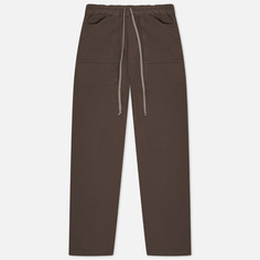 Мужские брюки Rick Owens DRKSHDW Luxor Classic Cargo Drawstring, цвет коричневый, размер S