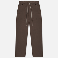 Мужские брюки Rick Owens DRKSHDW Luxor Classic Cargo Drawstring, цвет коричневый, размер S
