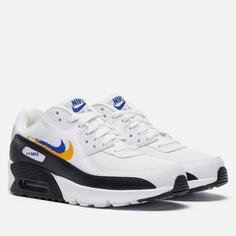 Кроссовки Nike Air Max 90 Next Nature GS Double Swoosh, цвет белый, размер 39 EU