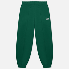 Женские брюки Puma Classics TR, цвет зелёный, размер XS