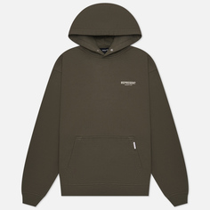 Мужская толстовка REPRESENT Represent Owners Club Hoodie, цвет оливковый, размер M
