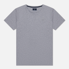 Мужская футболка Hackett Pima Cotton, цвет серый, размер XXXL