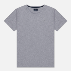 Мужская футболка Hackett Pima Cotton, цвет серый, размер XXXL