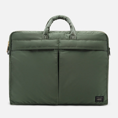Сумка Porter-Yoshida & Co Tanker 2-Way Briefcase, цвет зелёный