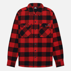 Мужская рубашка Dickies Sacramento, цвет красный, размер M