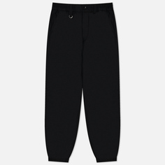 Мужские брюки SOPHNET. Stretch Wool Hem Shirring Standard Easy, цвет чёрный, размер M