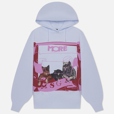 Женская толстовка MSGM x Lorenza Longhi Cats Hoodie, цвет белый, размер XS