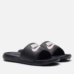 Женские сланцы Nike Victori One, цвет чёрный, размер 38 EU