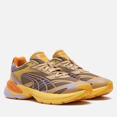 Кроссовки Puma Velophasis Multi, цвет коричневый, размер 39 EU