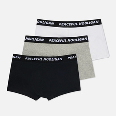 Комплект мужских трусов Peaceful Hooligan Underwear 3-Pack, цвет комбинированный, размер M