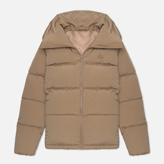 Женский пуховик Lacoste Quilted Puffer, цвет бежевый, размер 36