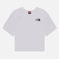 Женская футболка The North Face Cropped Simple Dome, цвет белый, размер XS