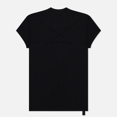Женская футболка Rick Owens DRKSHDW Luxor Small Level T Penta Patchwork, цвет чёрный, размер S
