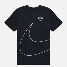 Мужская футболка Nike Big Swoosh 2, цвет чёрный, размер XXL