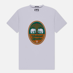 Мужская футболка Weekend Offender Chang Graphic, цвет белый, размер XXXL