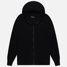 Мужской свитер MA.Strum Milano Knit Full Zip Hoodie, цвет чёрный, размер XL