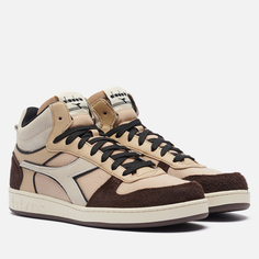 Мужские кроссовки Diadora Magic Basket Demi Treated, цвет коричневый, размер 43 EU