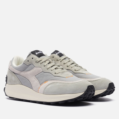 Мужские кроссовки Diadora Race Suede SW, цвет серый, размер 44.5 EU