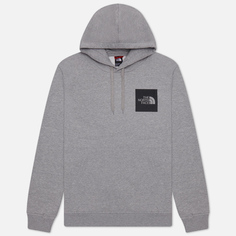 Мужская толстовка The North Face Fine Graphic Hoodie, цвет серый, размер XL