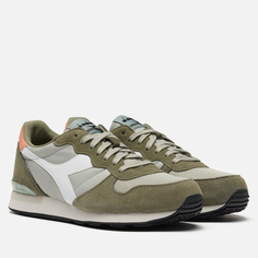 Мужские кроссовки Diadora Camaro, цвет оливковый, размер 40.5 EU