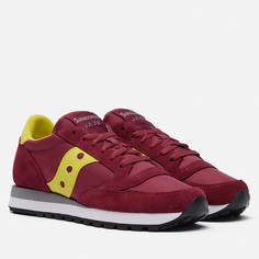 Женские кроссовки Saucony Jazz Original, цвет бордовый, размер 38 EU