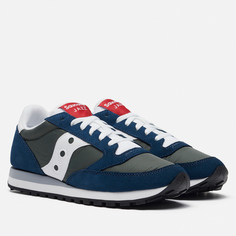 Мужские кроссовки Saucony Jazz Original, цвет синий, размер 45 EU