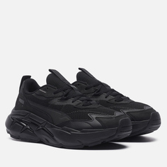 Женские кроссовки Puma Spina Nitro Basic, цвет чёрный, размер 40.5 EU