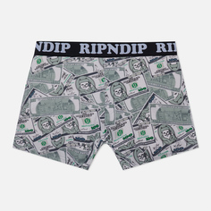Мужские трусы RIPNDIP Moneybag Boxers, цвет оливковый, размер L
