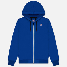 Мужская толстовка K-Way Le Vrai Arnel Zip Hoodie Fleece, цвет синий, размер M