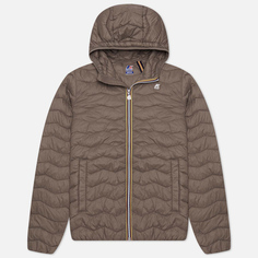 Мужская демисезонная куртка K-Way Jack Eco Warm, цвет бежевый, размер L