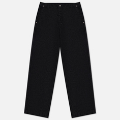 Мужские брюки UNAFFECTED Contrast Stitch, цвет чёрный, размер L