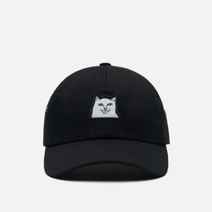 Кепка RIPNDIP Lord Nermal 6 Panel Pocket, цвет чёрный