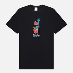 Мужская футболка RIPNDIP x World Industries DevilNerm World, цвет чёрный, размер S