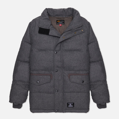 Мужской пуховик Alpha Industries Wool Puffer Parka, цвет серый, размер M