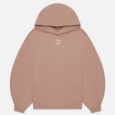 Женская толстовка Puma Classics Oversized Hoodie TR, цвет бежевый, размер XS