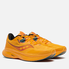 Мужские кроссовки Saucony Guide 15, цвет жёлтый, размер 43 EU