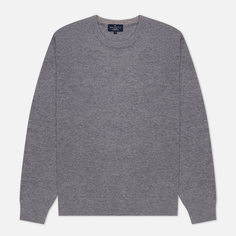 Мужской свитер Hackett Lambswool Crew, цвет серый, размер XXL