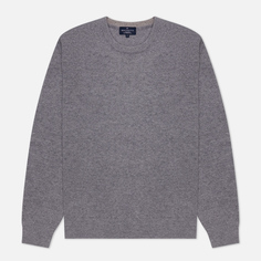 Мужской свитер Hackett Lambswool Crew, цвет серый, размер XXL