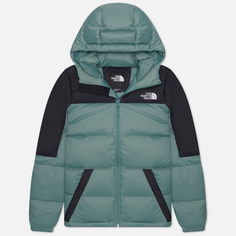 Женский пуховик The North Face Diablo Down Hooded, цвет зелёный, размер S